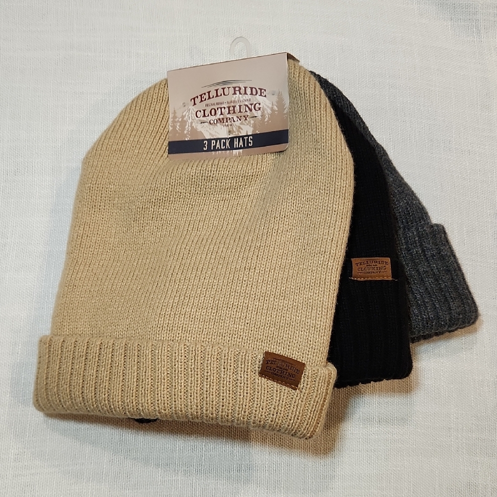 3 Pack Beanie Set